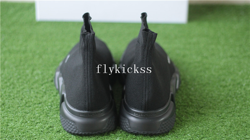 Best Quality Balenciaga Speed Trainer Sock Race Runners Triple Black